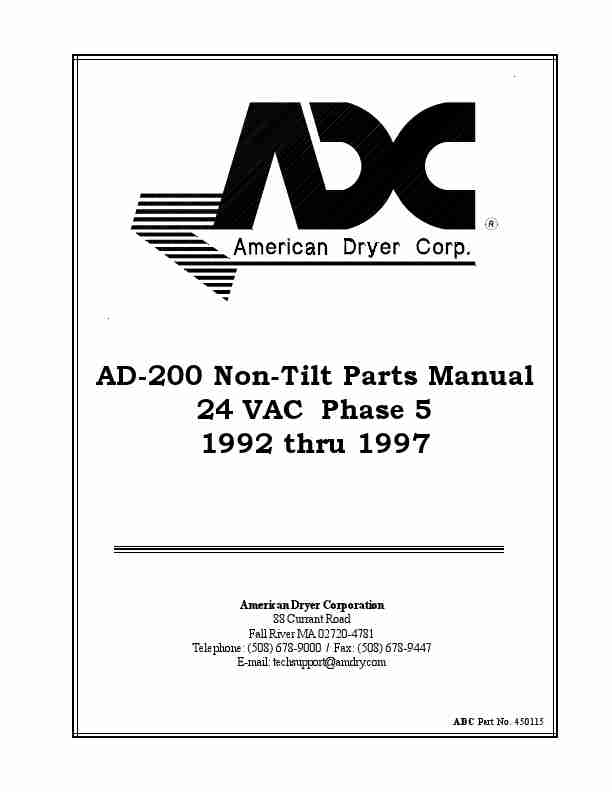 American Dryer Corp  Clothes Dryer AD-200-page_pdf